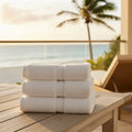 Soft and Absorbent White Towel for Everyday Use