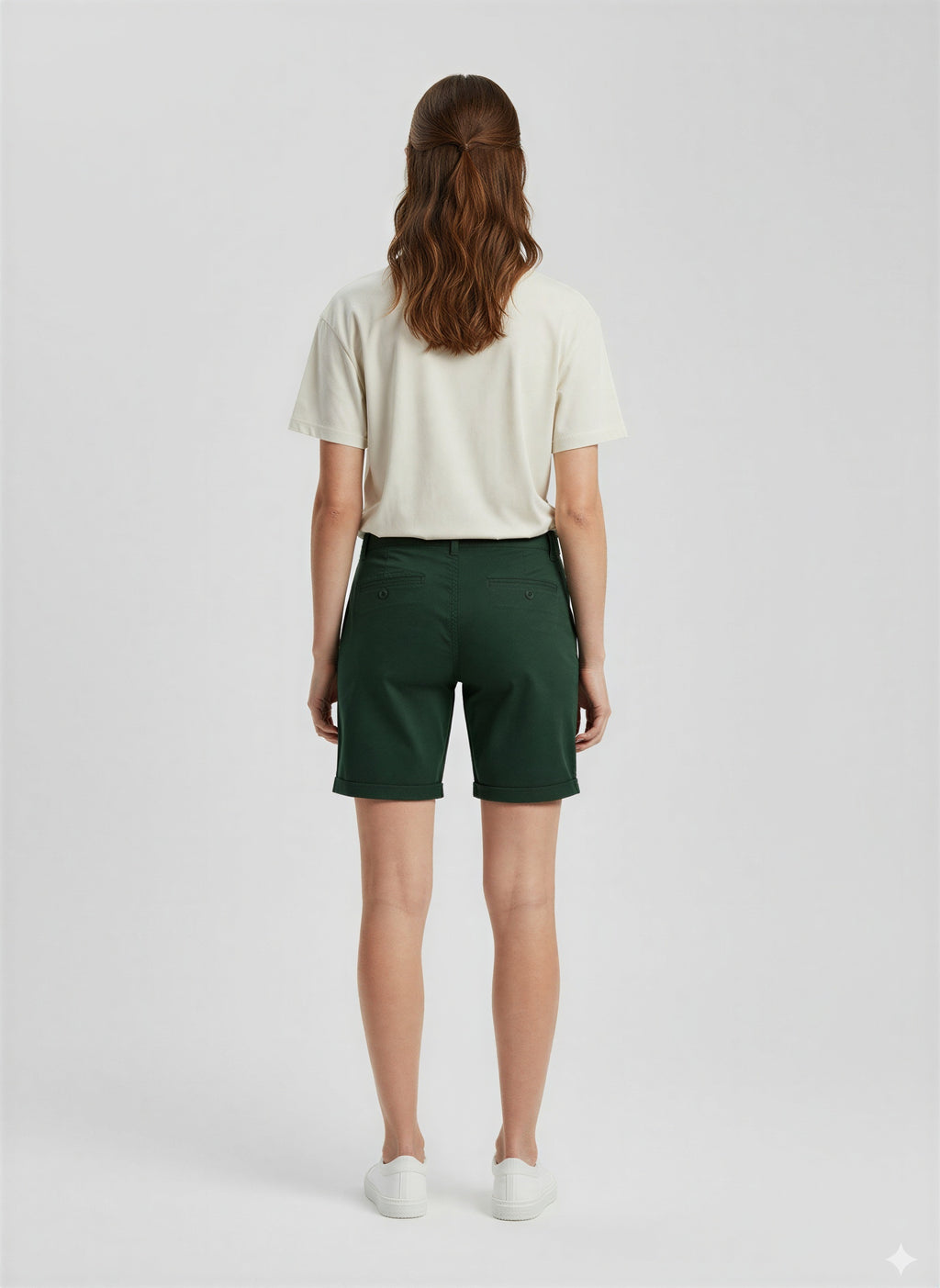 Green Shorts - simple full back