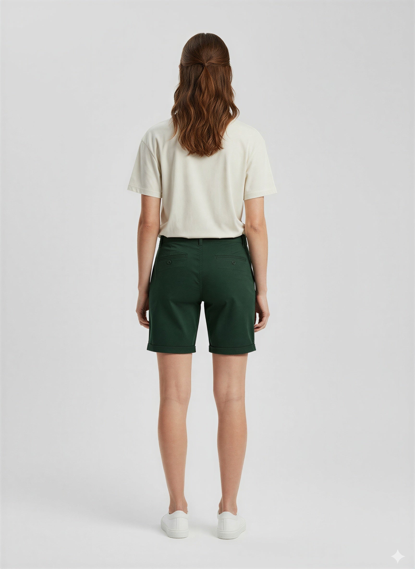 Green Shorts - simple full back