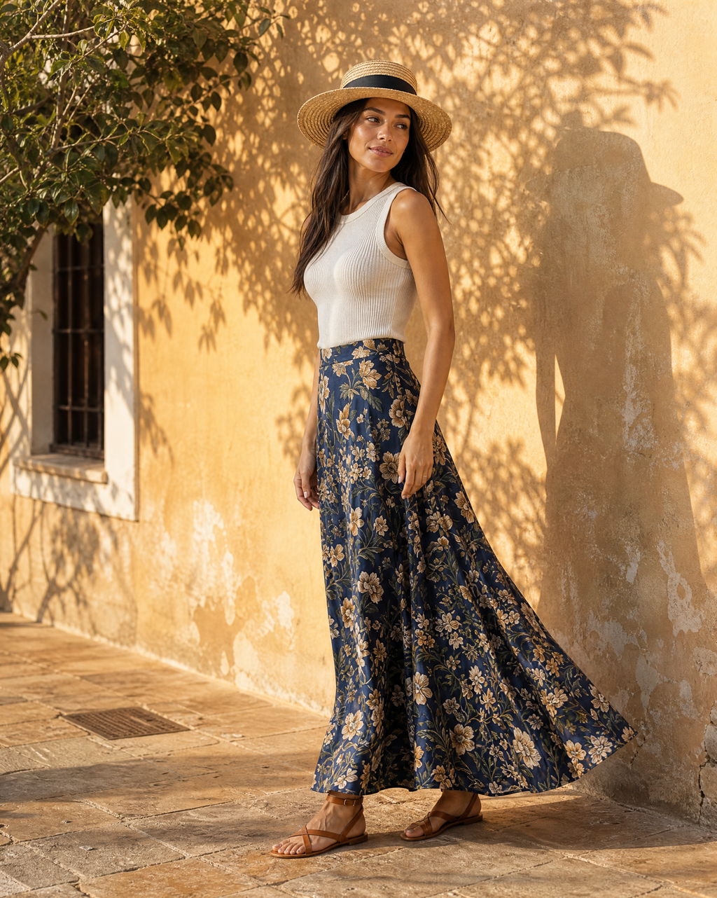 Floral Skirt